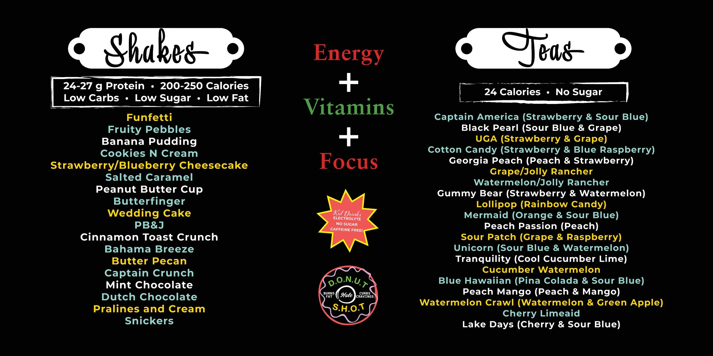 豊町♡The Beauty Essence Diet Shake 5種類 Menu — Your Site Title